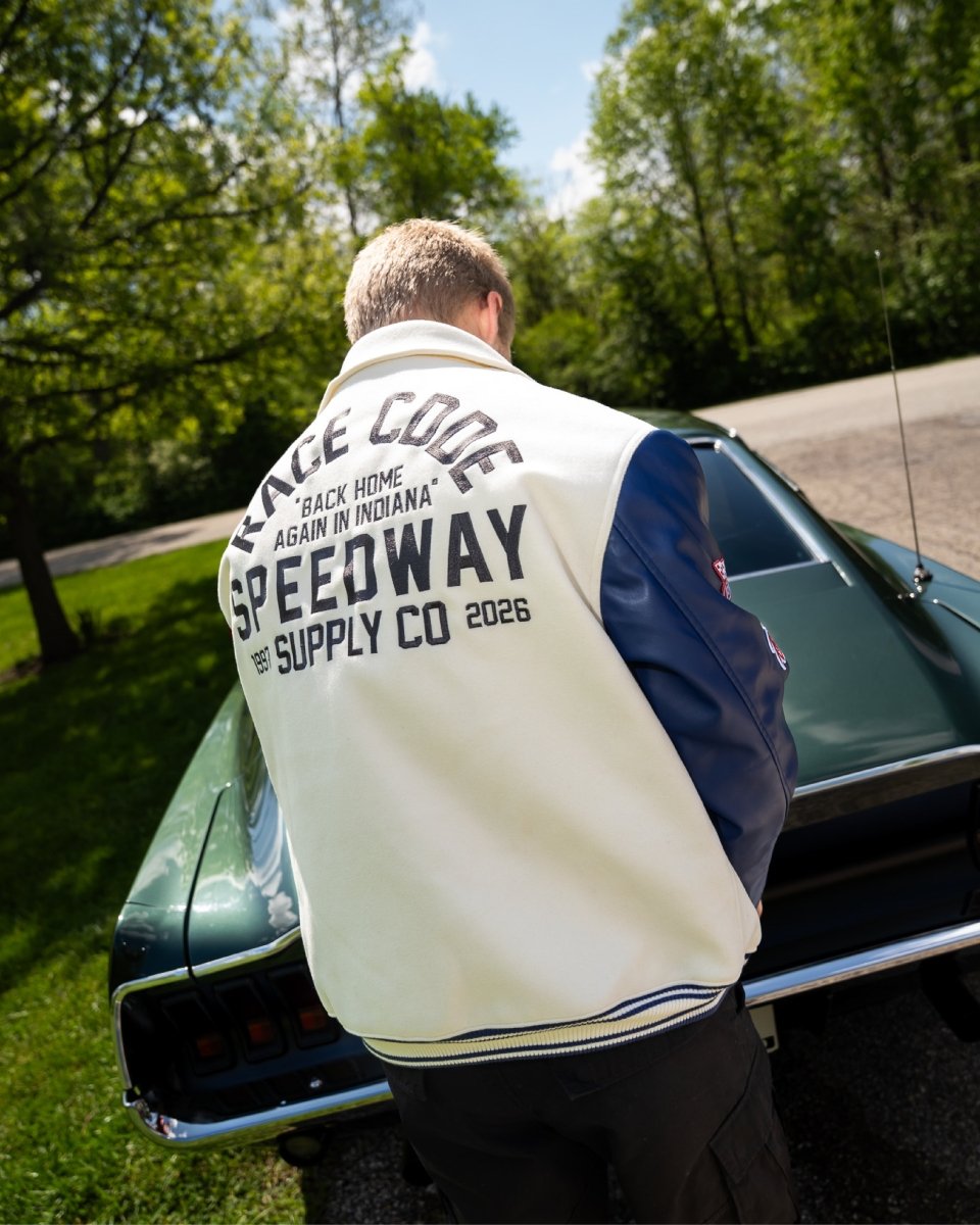 Speedway Varsity Jacket - Race Code