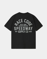 Speedway Tee Black