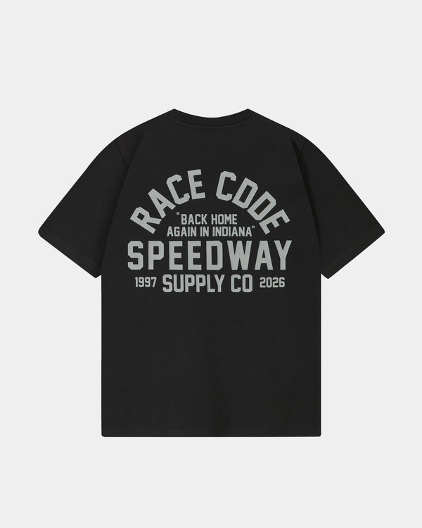Speedway Tee Black