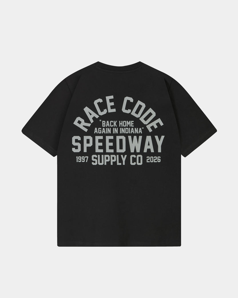 Speedway Tee Black