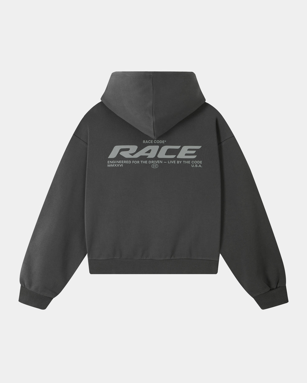 Race Hoodie Dark Grey