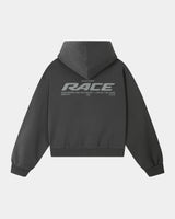Race Hoodie Dark Grey
