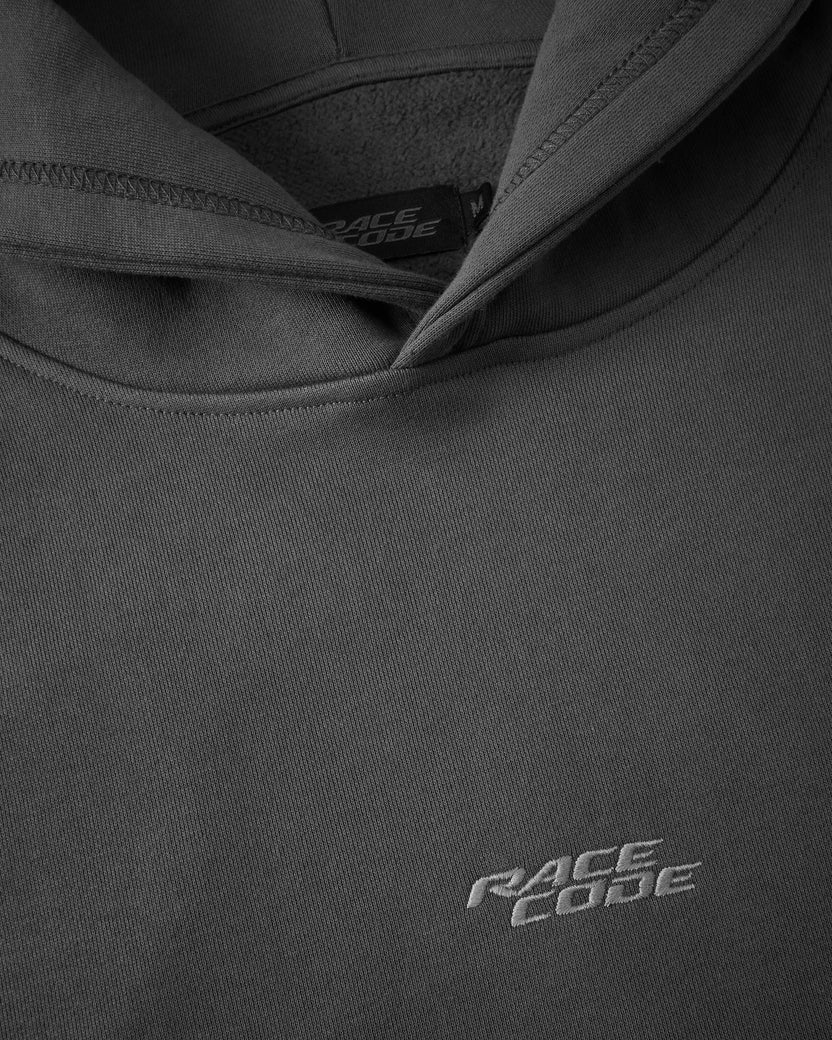 Race Hoodie Dark Grey