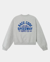 Speedway Crewneck Grey Melange