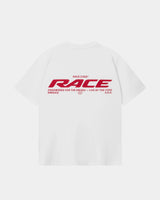 Race Tee White