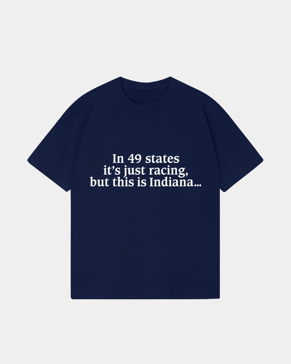 49 States Tee Navy - Race Code