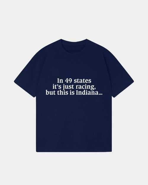 49 States Tee Navy - Race Code