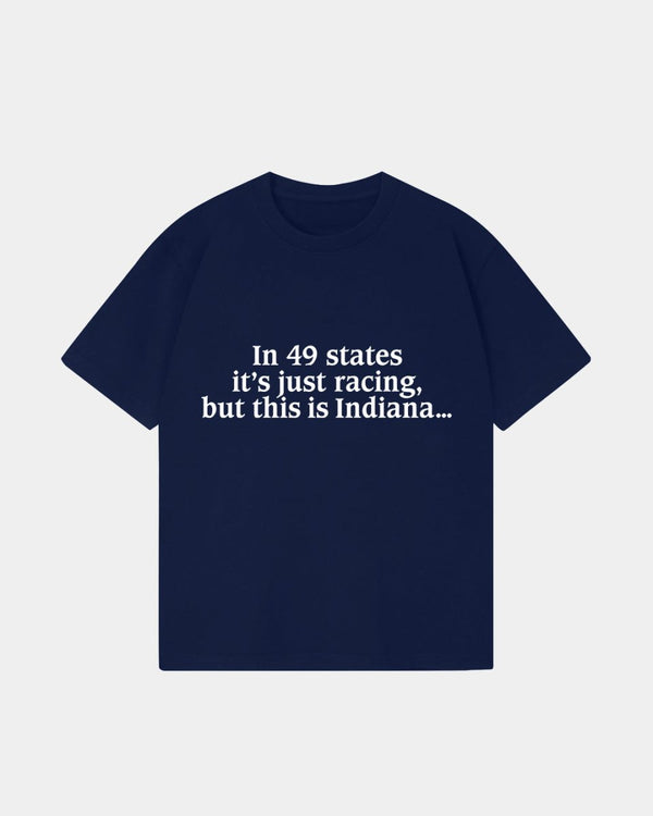 49 States Tee Navy - Race Code