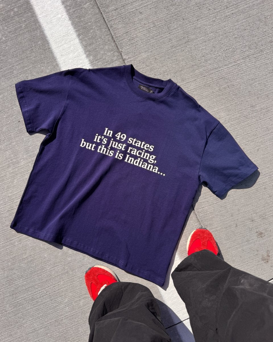 49 States Tee Navy - Race Code
