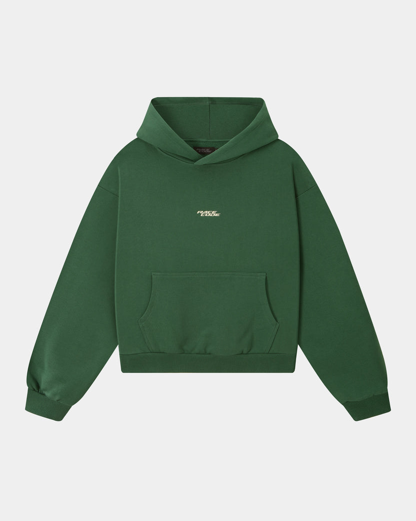 Race Hoodie Green