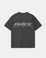 Race Tee Dark Grey