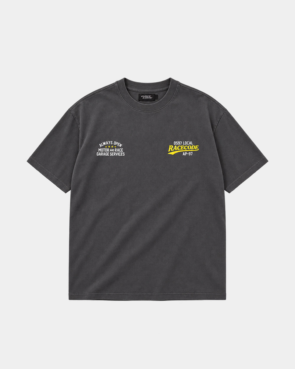 Garage Tee Dark Grey
