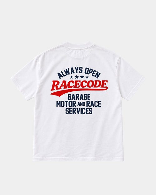 Garage Tee White