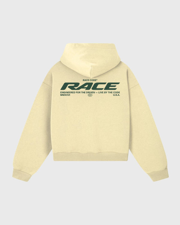 Race Hoodie Cream - Race Code