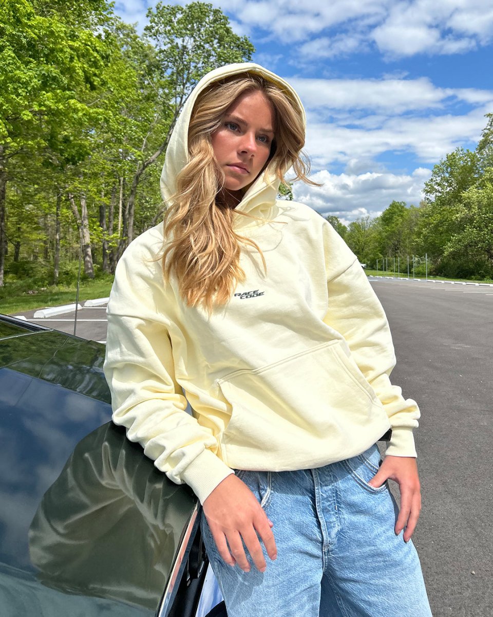 Race Hoodie Cream - Race Code