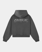 Race Hoodie Dark Grey - Race Code