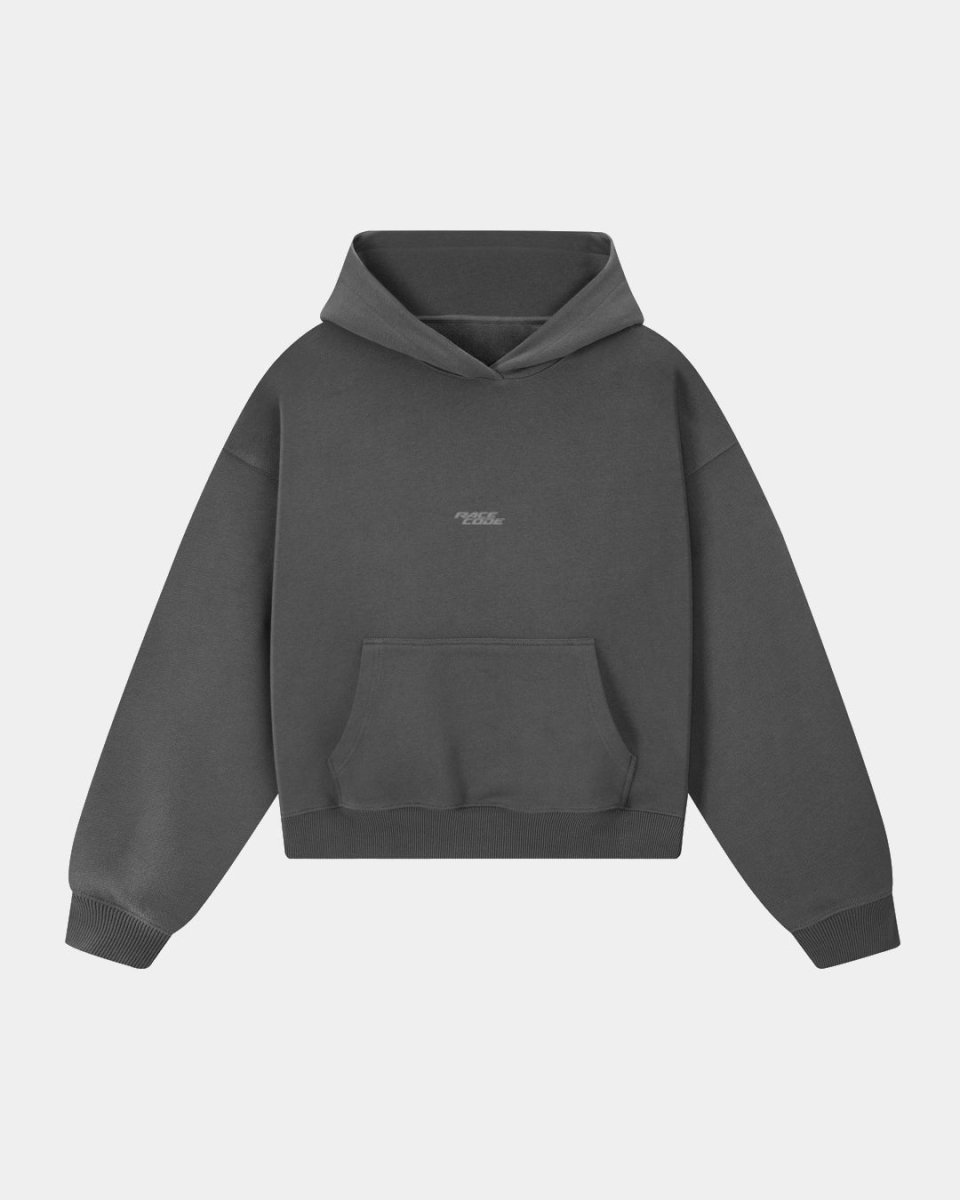 Race Hoodie Dark Grey - Race Code