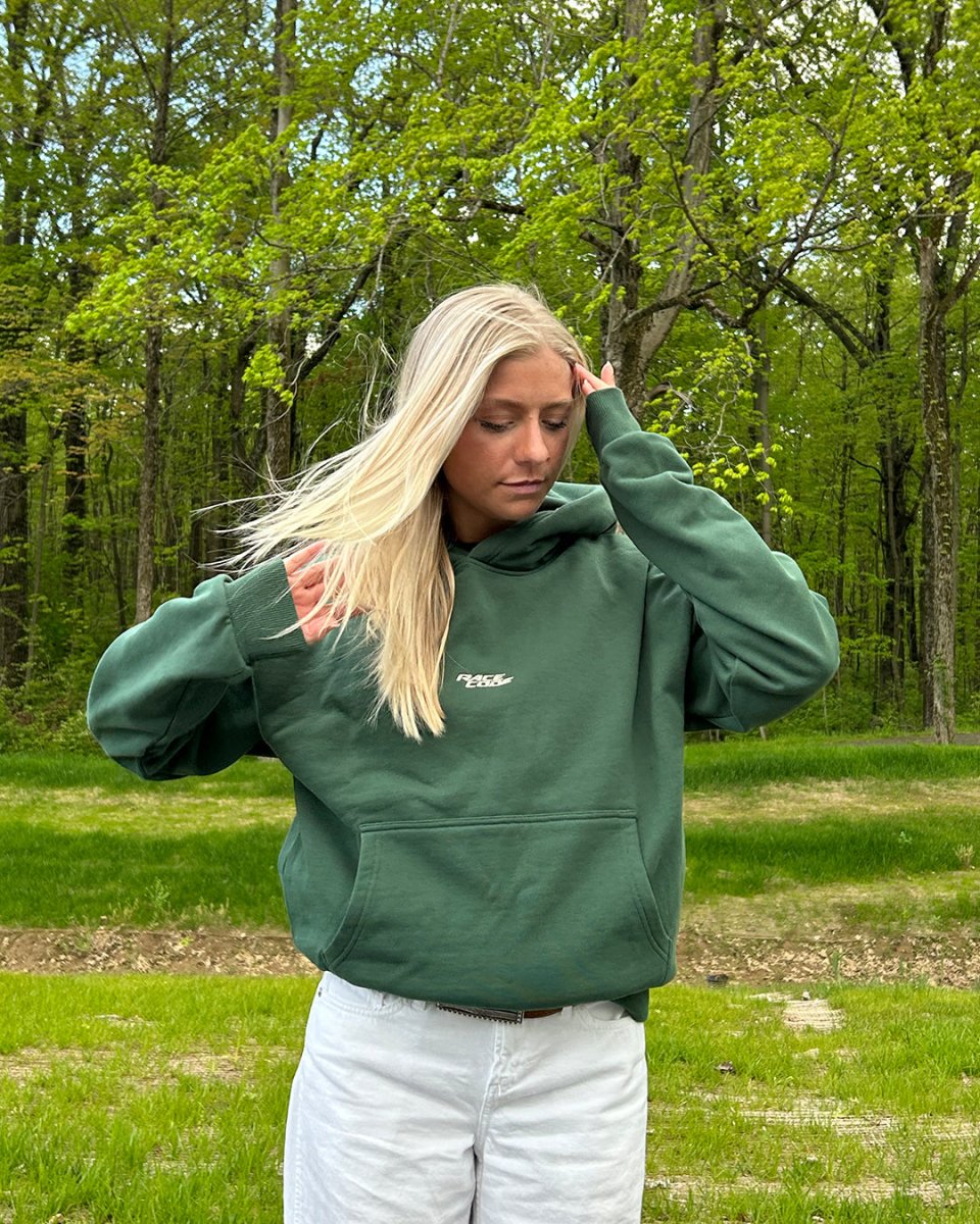 Race Hoodie Green - Race Code