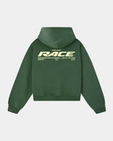 Race Hoodie Green - Race Code