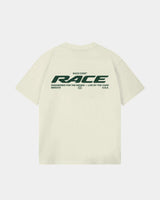Back Race Tee Cream - Race Code