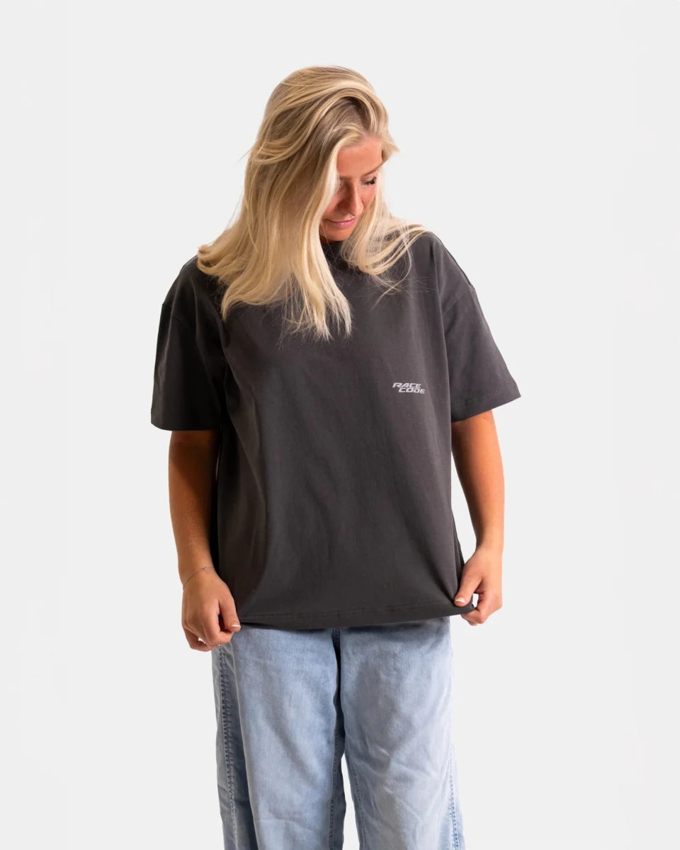 Race Tee Dark Grey - Race Code