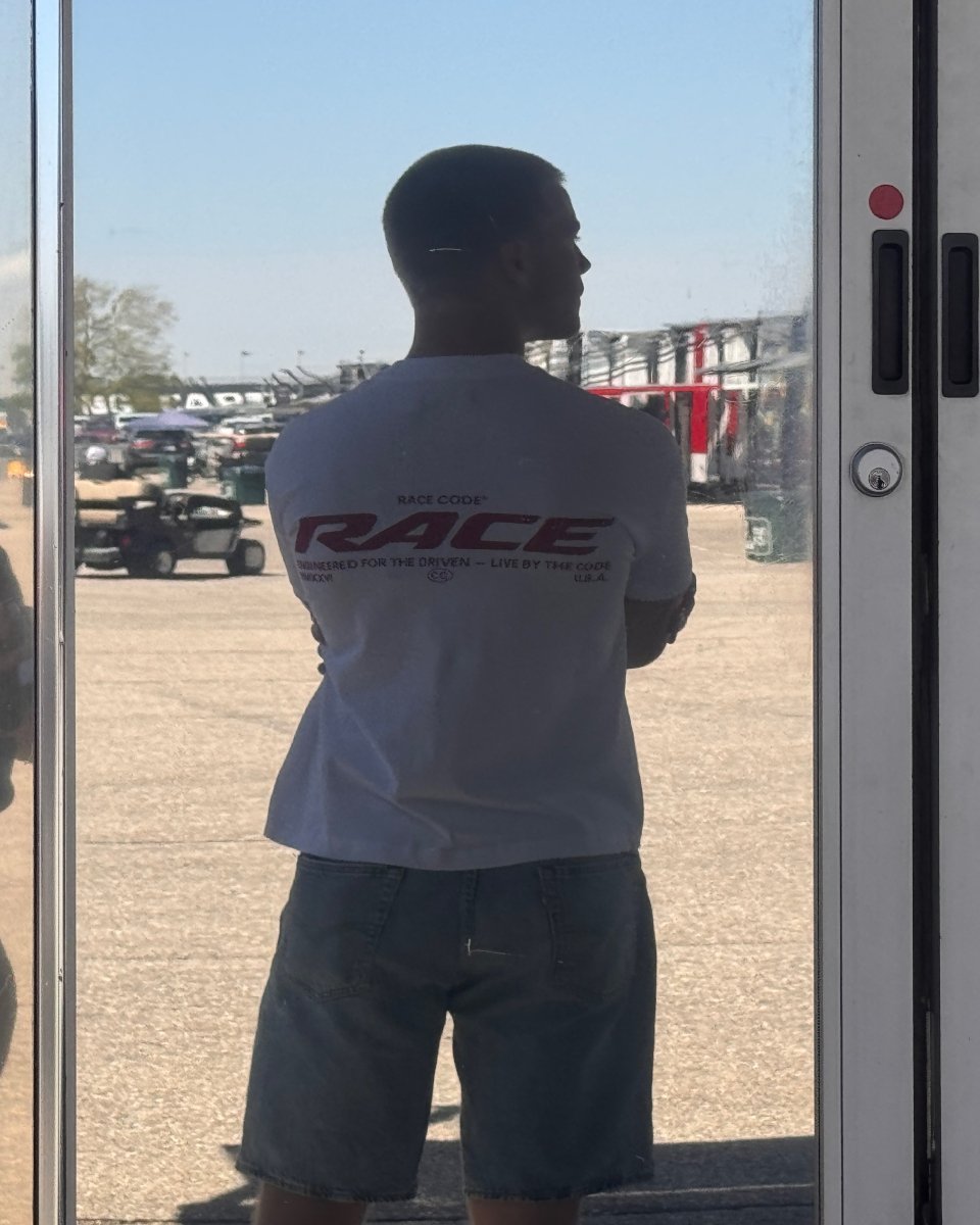 Race Tee White - Race Code