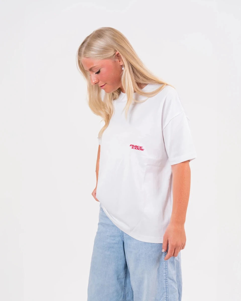 Race Tee White - Race Code