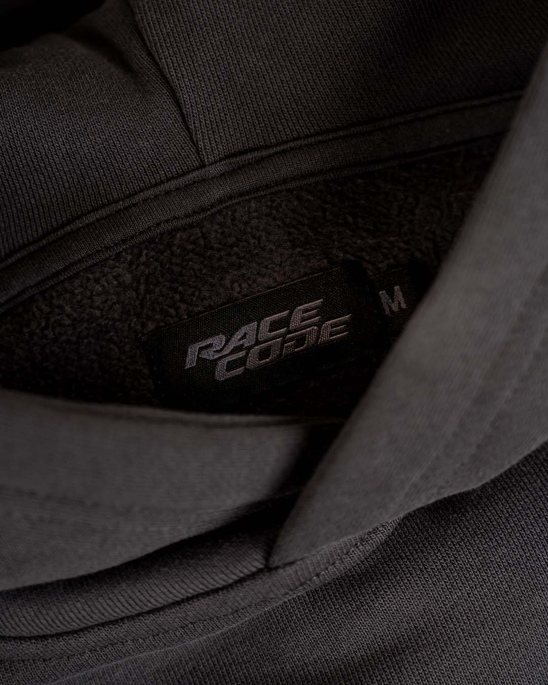 Race Hoodie Dark Grey