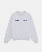 Speedway Crewneck Grey Melange Front - Race Code