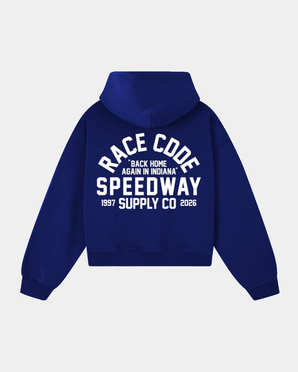 Speedway Hoodie Navy - Race Code