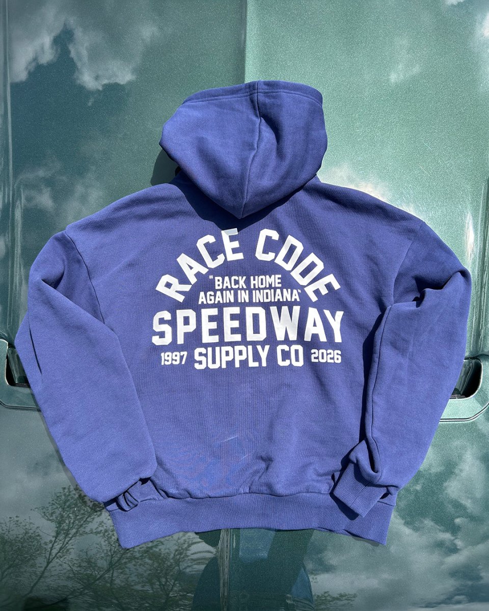 Speedway Hoodie Navy - Race Code