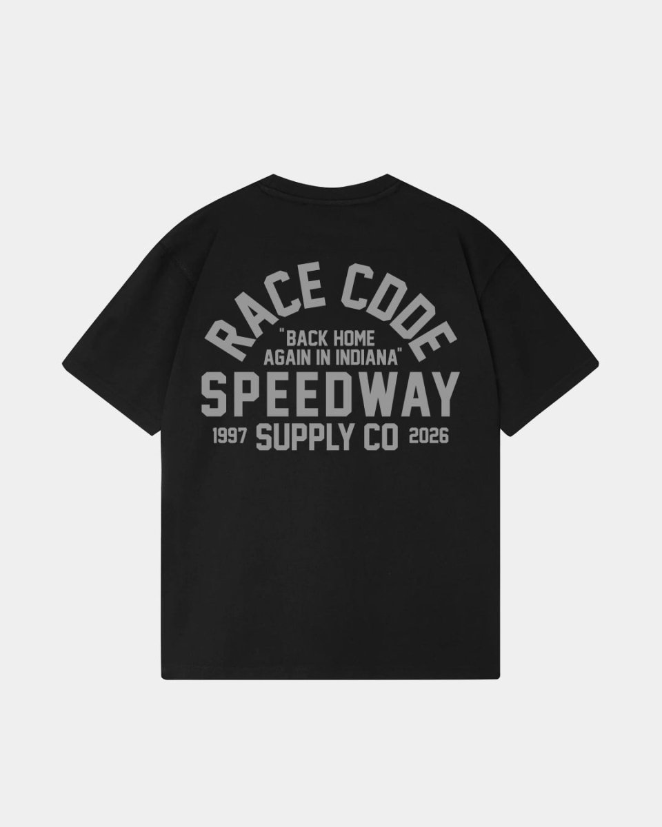 Speedway Tee Black - Race Code