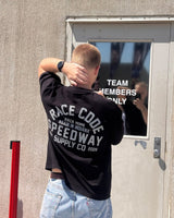 Speedway Tee Black - Race Code