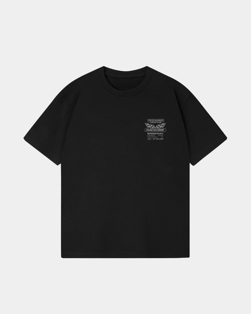 Speedway Tee Black - Race Code