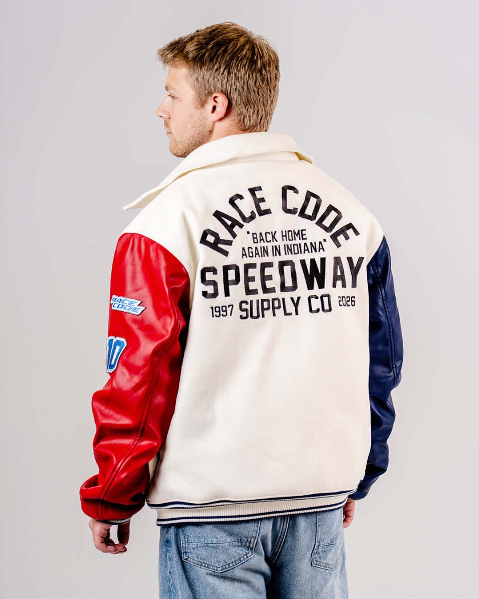 Speedway Varsity Jacket - Race Code