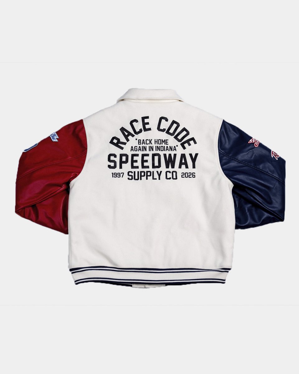 Speedway Varsity Jacket - Race Code